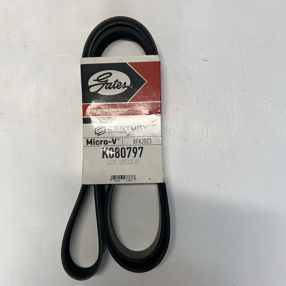 Gates Micro-V K080797 Serpentine Belt, New